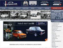 Tablet Screenshot of clubautobianchi.fr